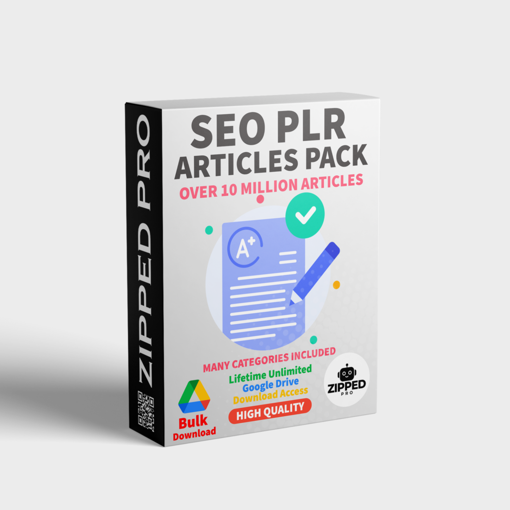 10 Million Plr Articles Pack Zipped Pro